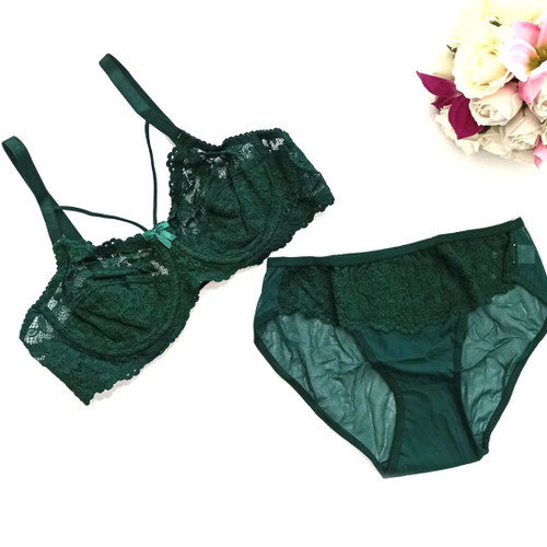 ست شورت و سوتین گیپوری زنانه هارنس دار مارک ژوبین سایز 80