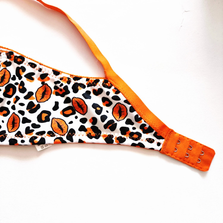 لباس زیر ساتن زنانه رنگ نارنجی