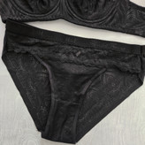 شورت مشکی فانتزی و توری زنانه