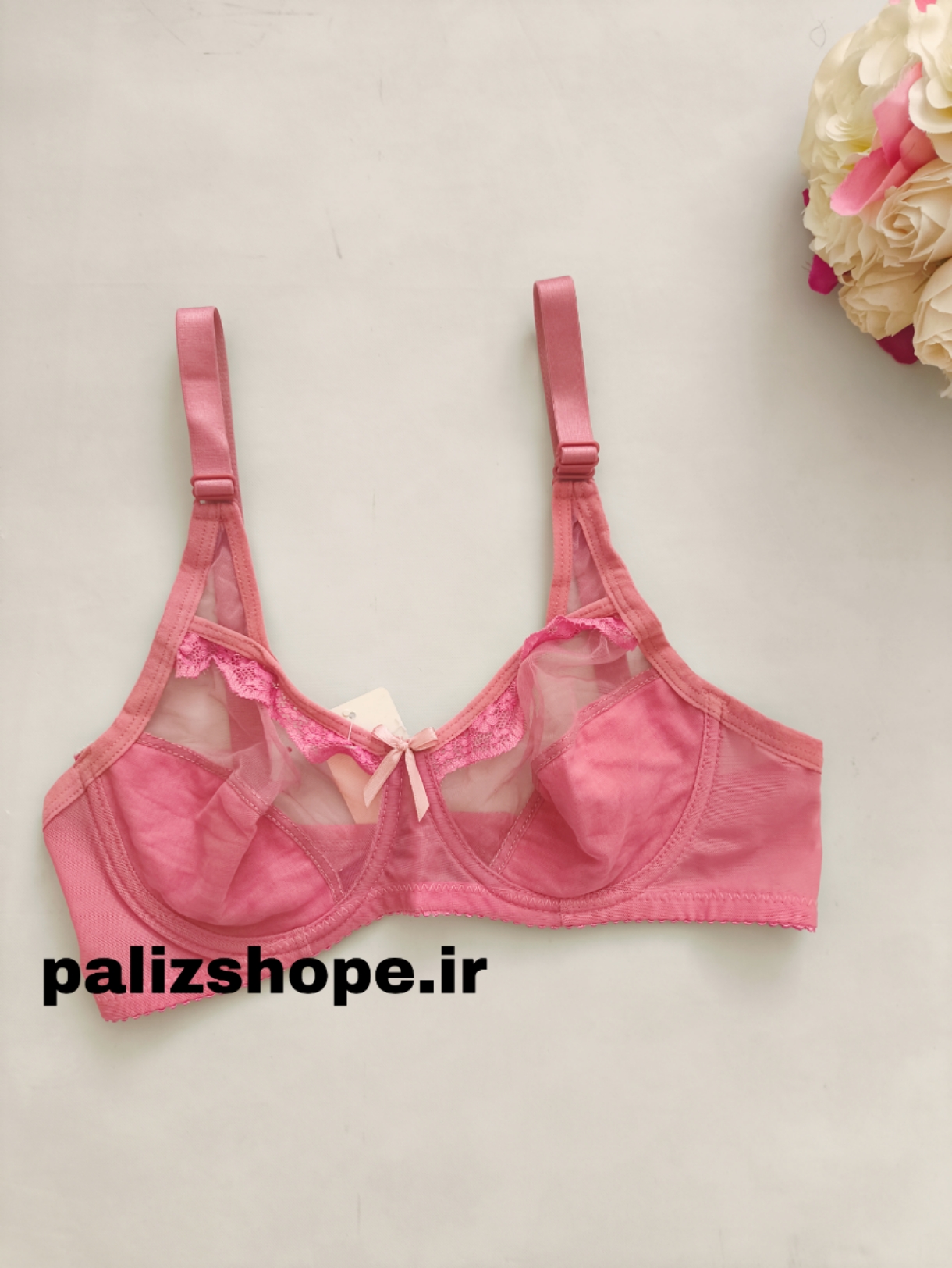 سوتین تک شیشه‌ای فنردار زنانه