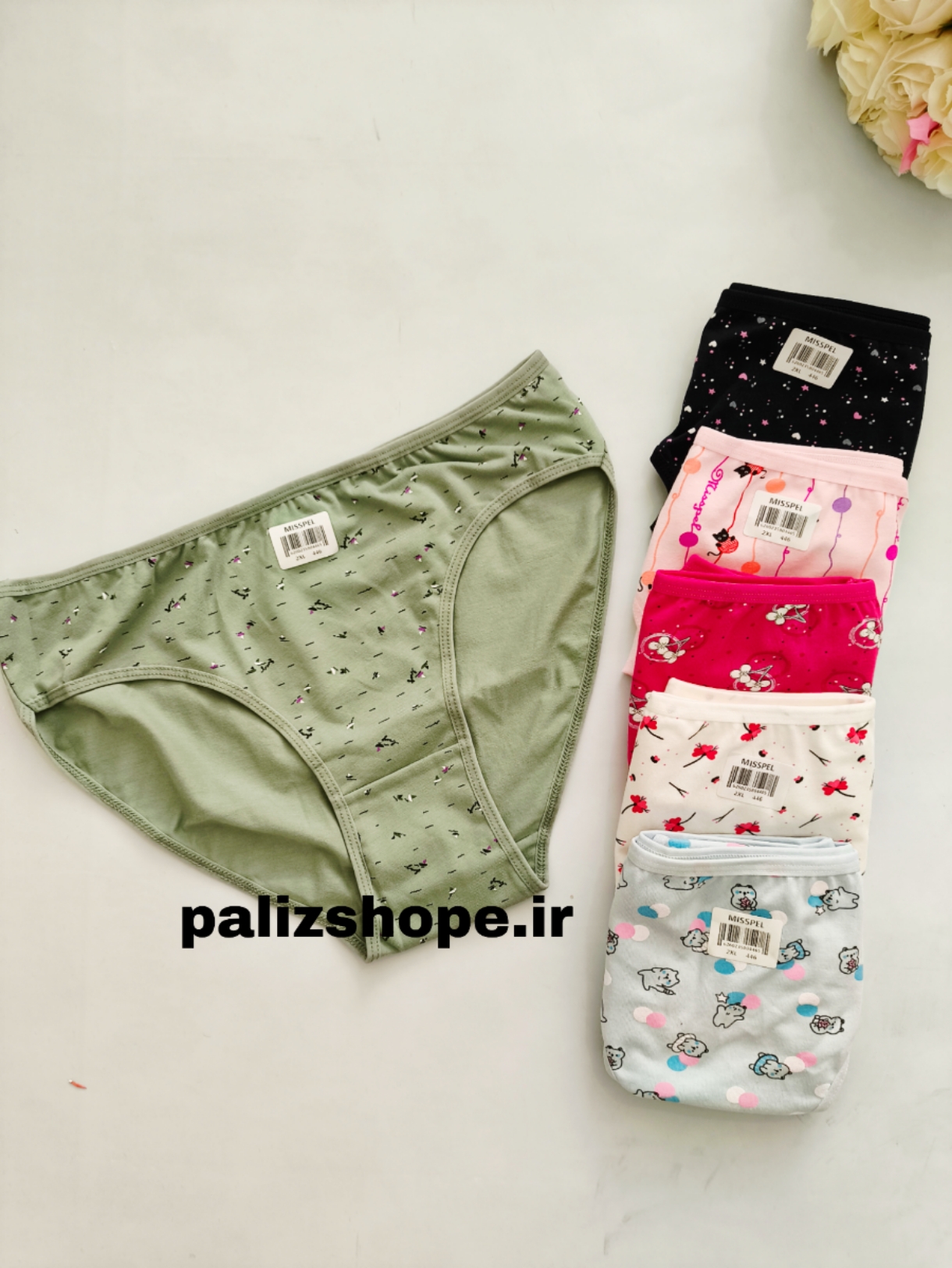 شورت نخ پنبه زنانه