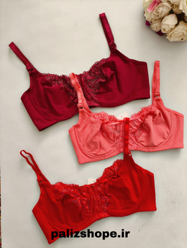 سوتین تک گیپوری زنانه فنردار نخی گیپوری