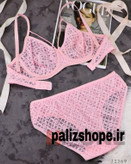 شورت و سوتین فانتزی گیپوری زنانه