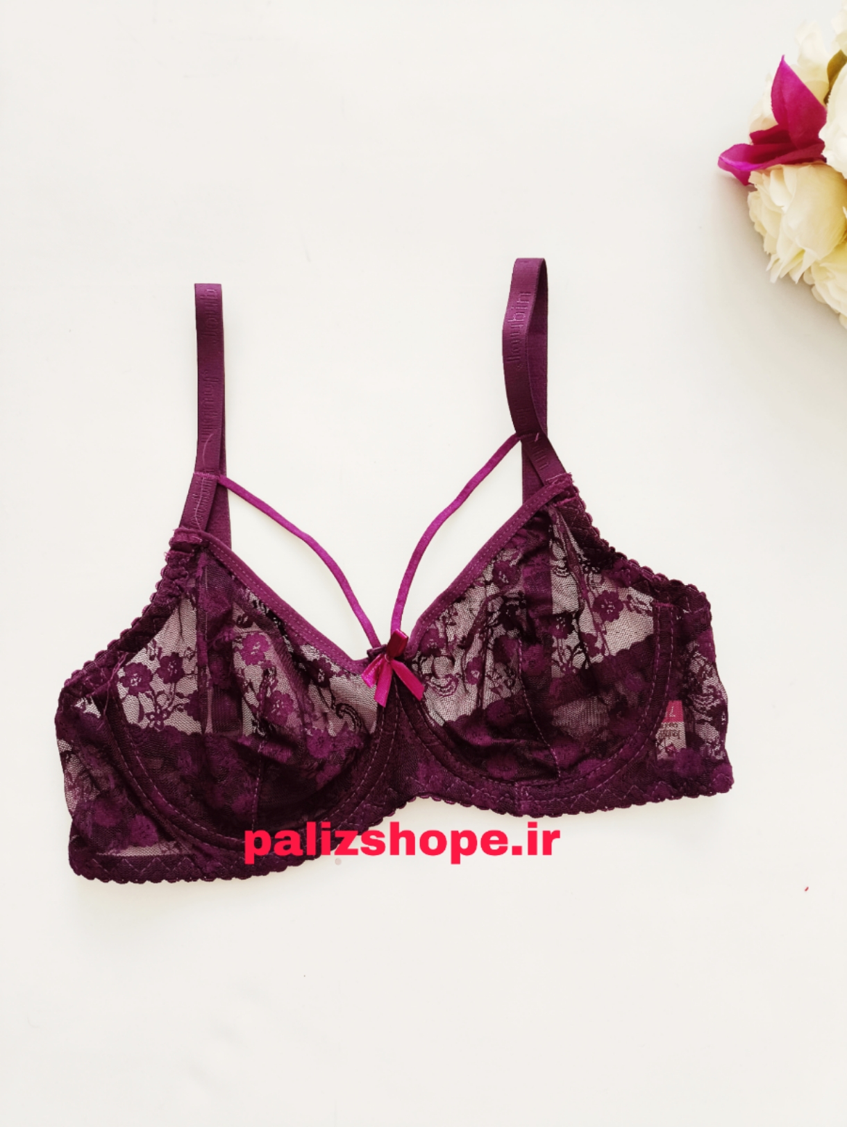 سوتین گیپوری فانتزی فنردار زنانه