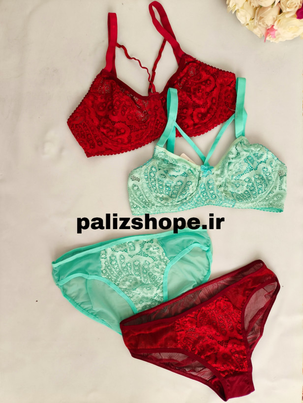 شورت و سوتین فانتزی گیپوری زنانه ارزان قیمت